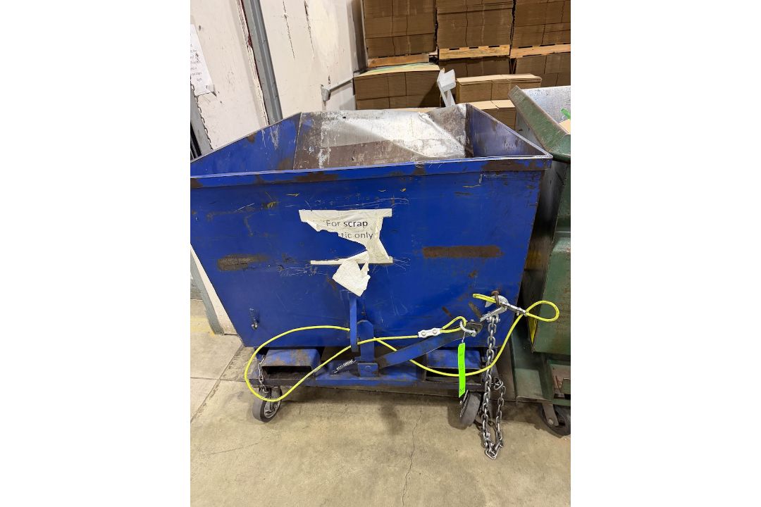 Self-Dumping Hopper on Casters - Image 1 of 4
