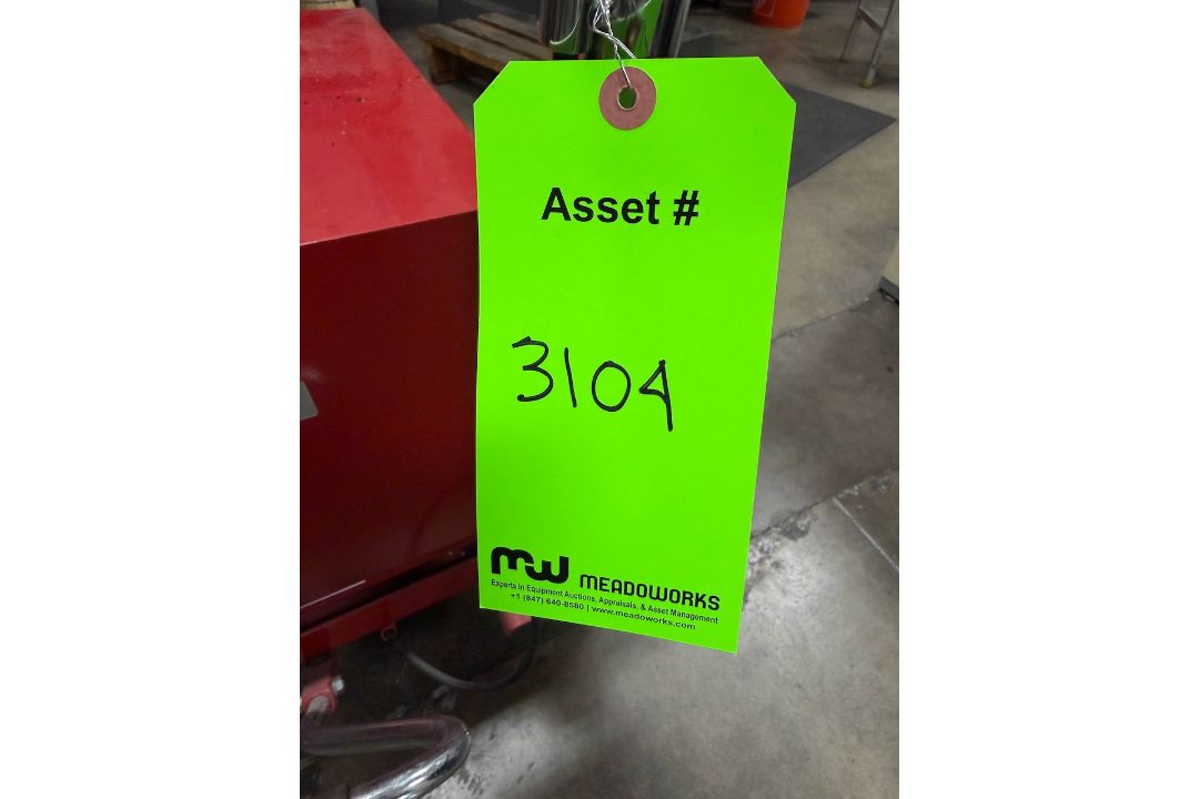 Uline Hydraulic Scissor Lift Table Cart - Image 4 of 4
