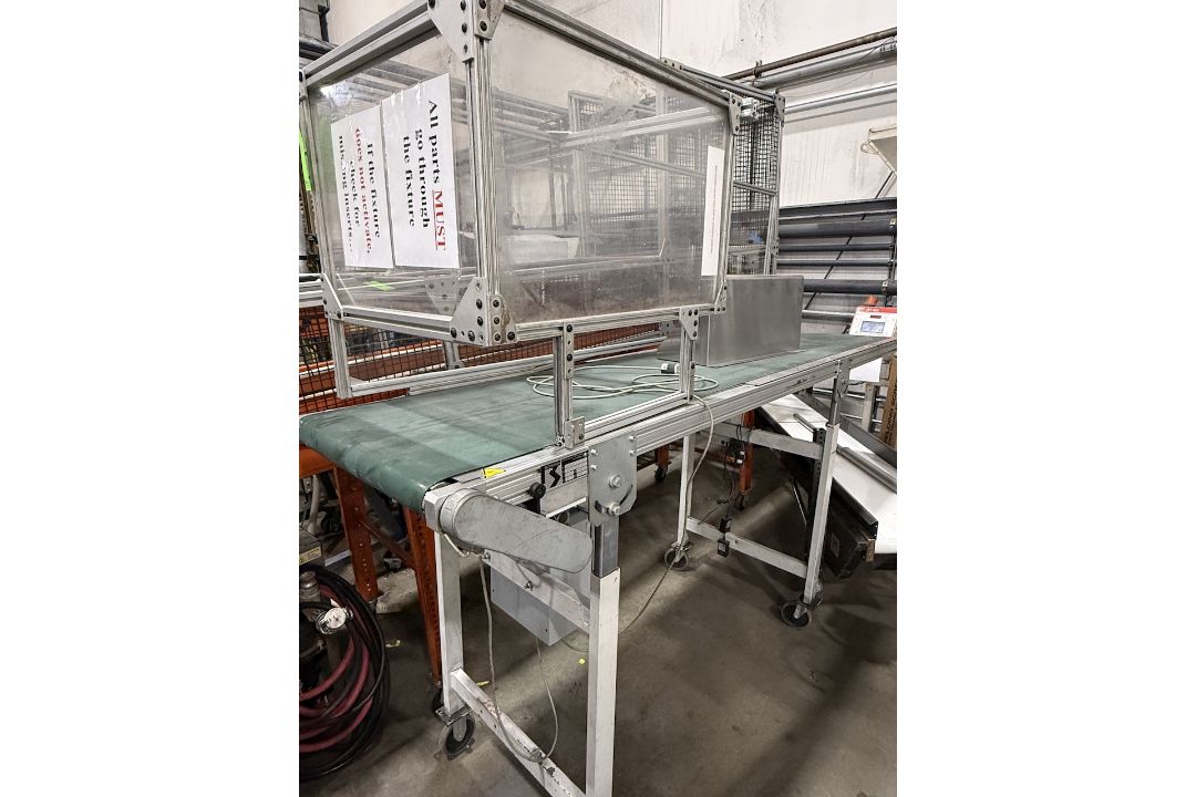2009 Schuma Flat Belt Conveyor w/Safety Guarding - Image 1 of 5