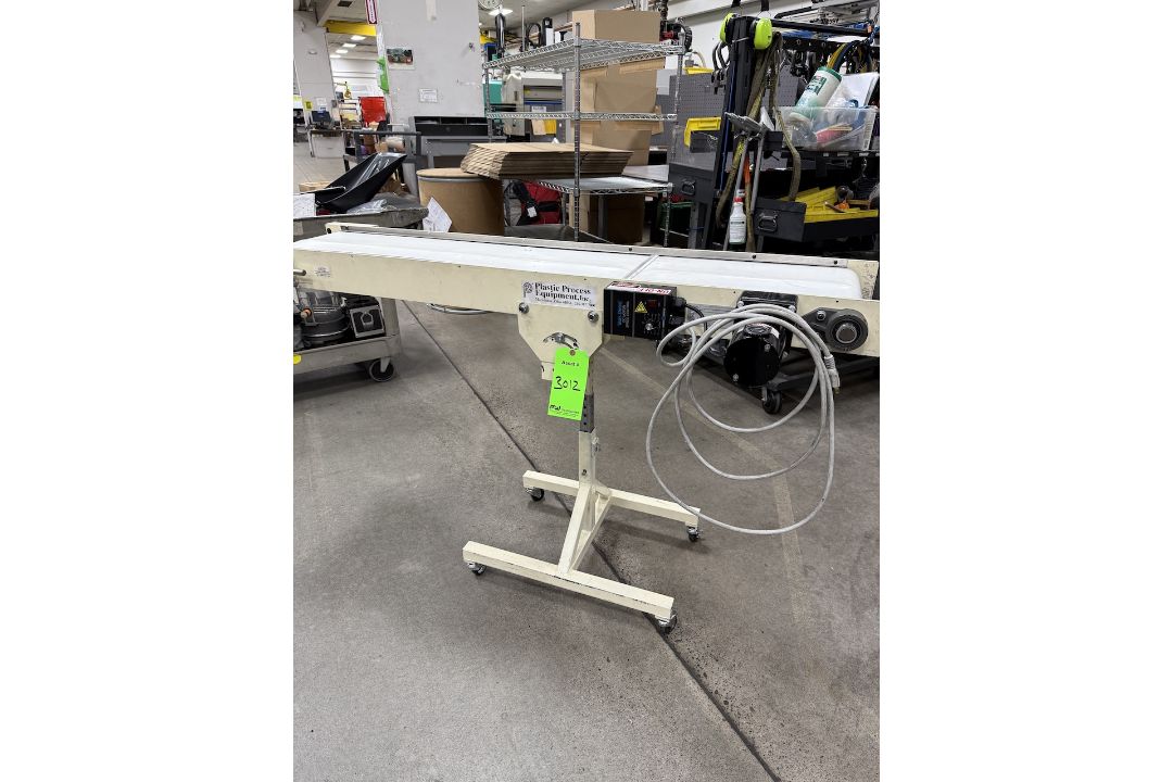 Plastic Process Equipment Portable Belt Conveyor - Image 3 of 3