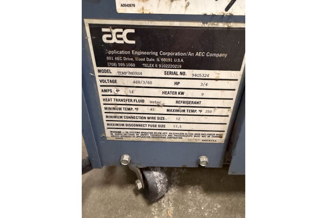AEC Portable Water Temperature Control Unit - Image 6 of 7