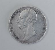 2.5 Gulden Willem II, 1841. 24.8 grams.