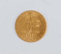 Gold ducat 1927, 983/1000 gold, 4.0 grams.