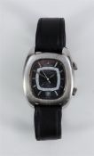 Vintage Jaeger-LeCoultre Memovox E872 (ca. 1970), mechanical alarm watch.