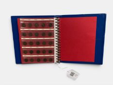 Netherlands Album, including many silver-plated pieces, Juliana complete, very fine quality. Must be