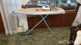 Ironing Board and Iron