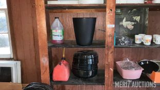 Contents of Garage Shelf