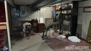 Contents of North Side of Basement