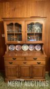 Drexel China Hutch with Upper Cabniet Contents