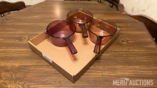 Vision Ware Sauce Pans