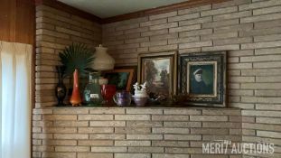 Collection of Glass, Vases and Framed Art Work