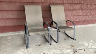 (2) Outdoor Patio Rocking Chairs
