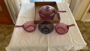 Rose Vision Ware Glassware