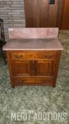Wash Stand/ Dry Sink Stand