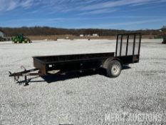 2005 H&H 5ft. x 14ft. Utility Trailer with Rear Ramp