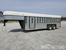 1988 Kiefer Built Livestock Trailer