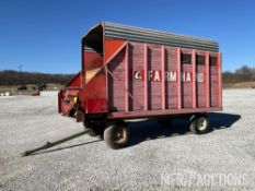 Farm Hand Silage Wagon on John Deere Running Gear
