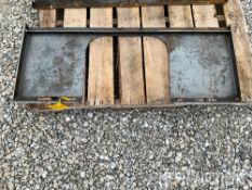 Skid Steer Blank U-Plate
