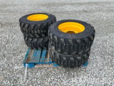 (4) 12-16.5 Tires and Rims