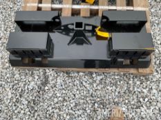 Skid Steer Deluxe Hitch Plate