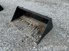 60in. Skid Steer Bucket