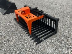 76in. Skeleton Skid Steer Grapple