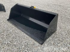 84in. Snow or Litter Skid Steer Bucket