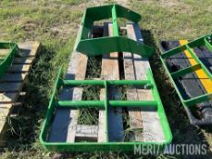 Two (2) John Deere 5000-Series Tractor Grill Guards