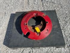 (2) Tractor Wheel Weights