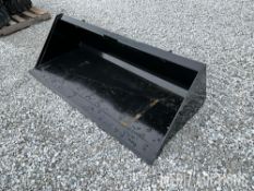 72in. Skid Steer Bucket