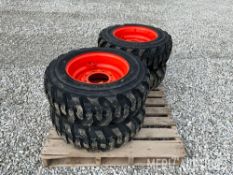 (4) 10-16.5 Tires and Rims