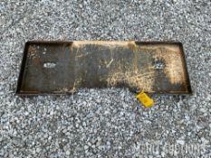 Skid Steer Blank Plate
