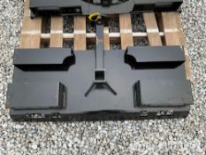 Skid Steer Deluxe Hitch Plate