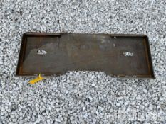 Skid Steer Blank Plate