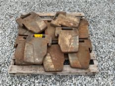 (10) Massey Ferguson Tractor Weights
