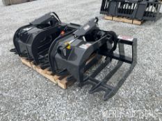 Stout Buckets XHD84-6 Brush Grapple Skid Steer Bucket