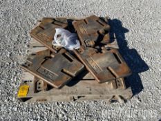 (8) Massey Ferguson Tractor Suitcase Weights