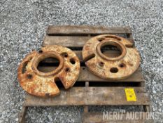 (2) Tractor Wheel Weights