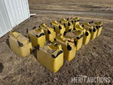 (12) John Deere 1.5bu. Seed Boxes