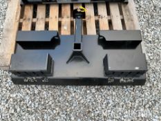 Skid Steer Deluxe Hitch Plate