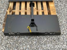 Skid Steer Hitch Plate
