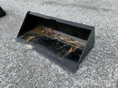 66in. Skid Steer Bucket