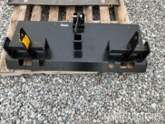 Skid Steer 3 Point Plate