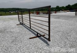 Lonestar Panel 24ft. Free Standing Panel with 7ft. Gate