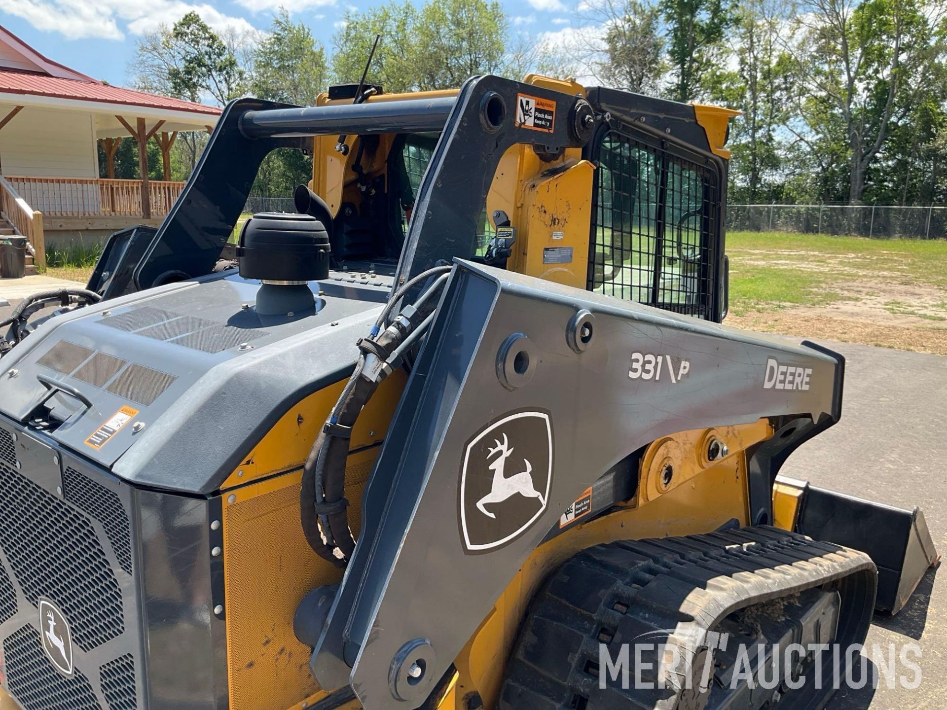John Deere 331P Skid Steer, Hours: 531. CAB w/AC, High Flow Hydraulics ...