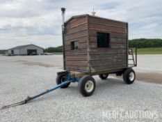 8ft. X 6ft. Deer Blind on Running Gear