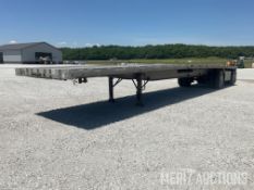 1998 Raven 48ft. Aluminum Flatbed Semi Trailer