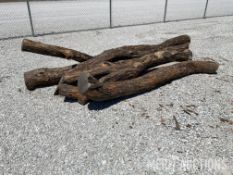 (5) Line Hedge Posts