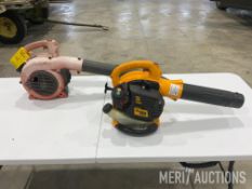 (2) Leaf Blowers