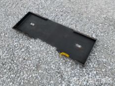 Skid Steer Blank Plate